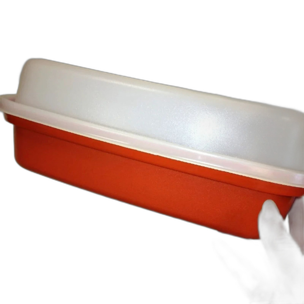 TUPPERWARE Large Season Serve Meat Food Marinator Container 2 sided